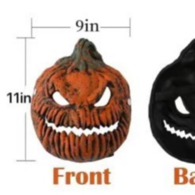 Pumpkin Porch Light Cover Hall - Lighting Decor House reseña y precio