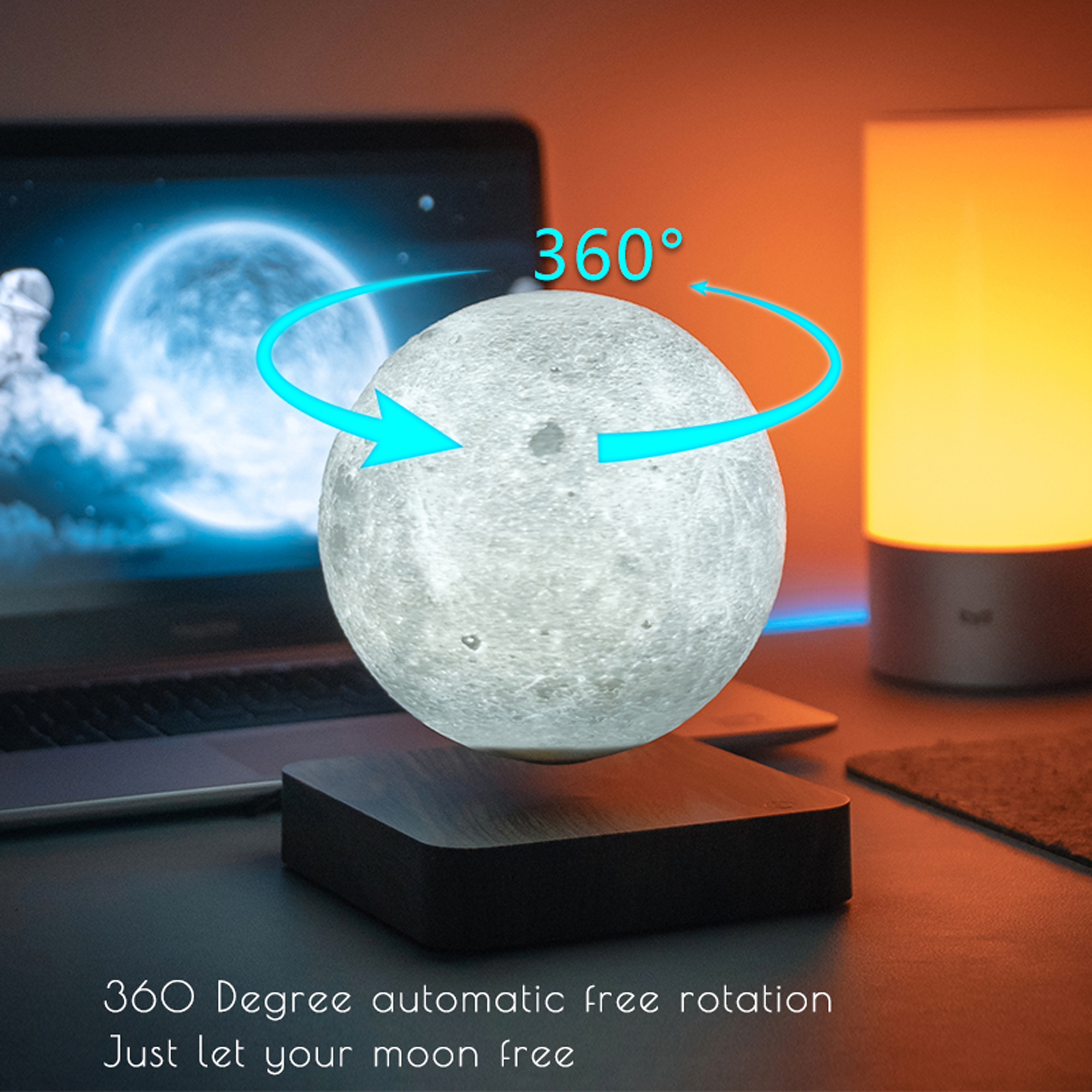 Minimalism Magnetic Levitation - Decor Lighting & Decor Fires reseña y precio