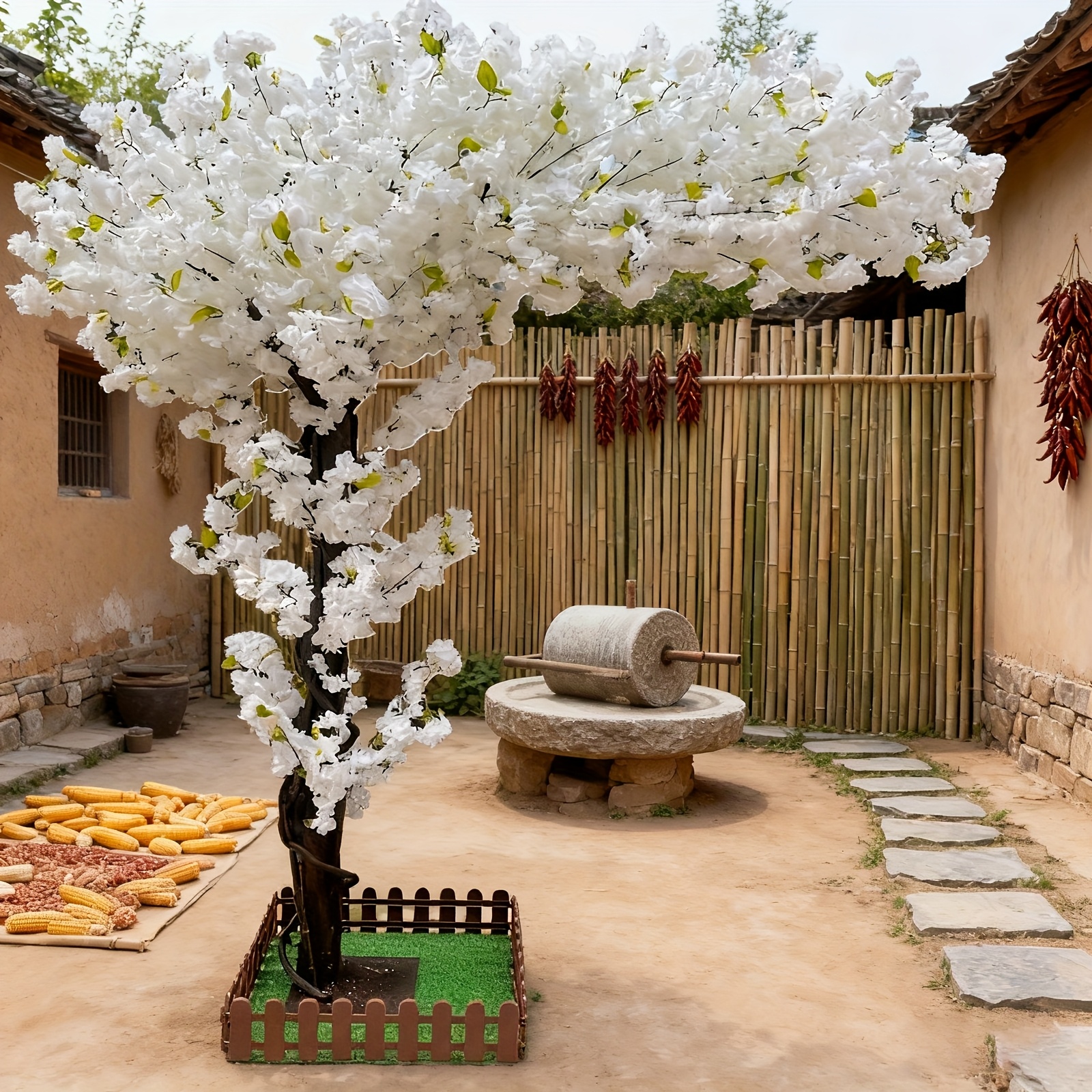 Artificial Cherry Blossom Tree - Lighting Decor Wedding reseña y precio
