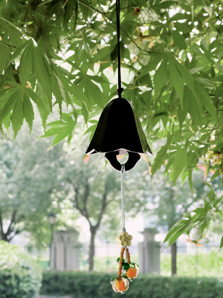 Rustic Iron Wind Chimes Japane - Japanese Lighting Decor reseña y precio