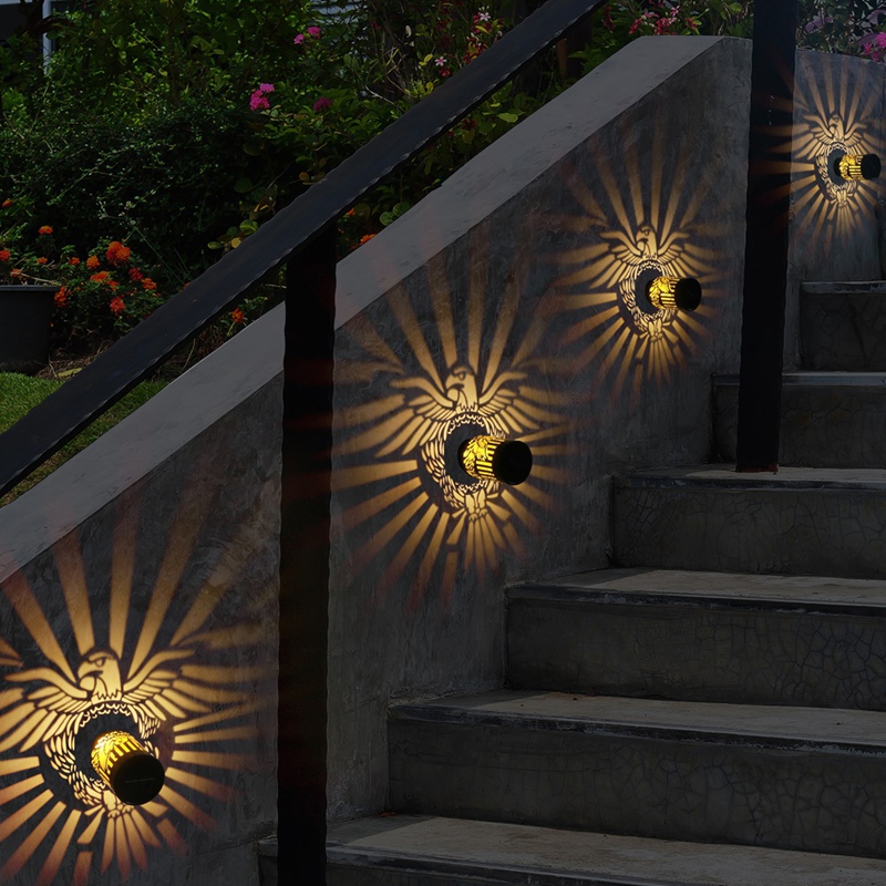 2 Pack Solar Fence Lights Meta - Lighting Decor Inc reseña y precio