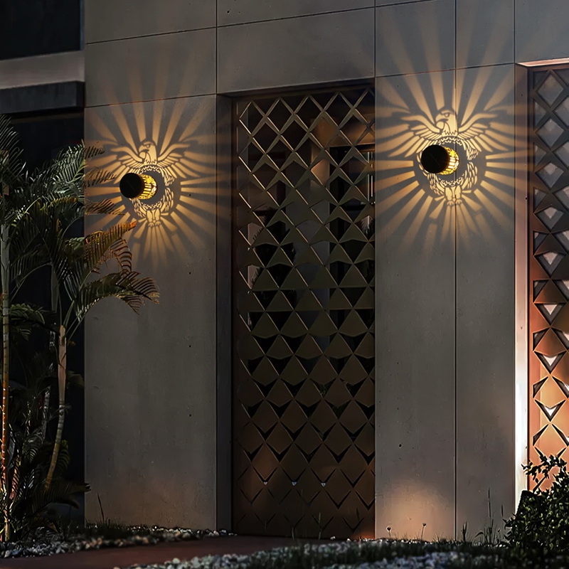 2 Pack Solar Fence Lights Meta - Lighting Decor Inc reseña y precio