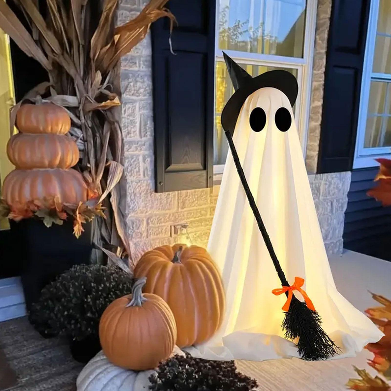 Light Up Ghost Decorations Out - Up Lighting Decor reseña y precio