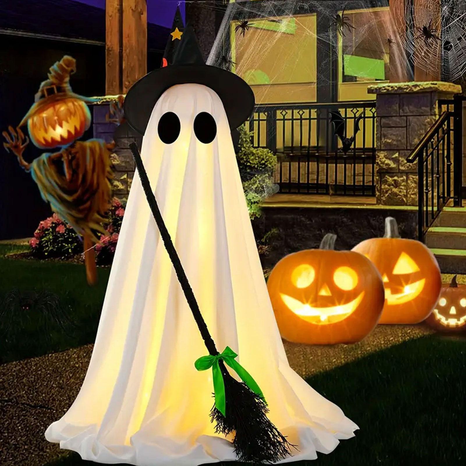 Light Up Ghost Decorations Out - Up Lighting Decor reseña y precio