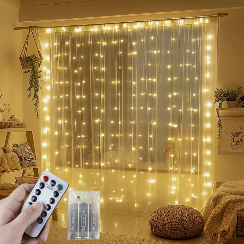 3M-6M Christmas Decoration Rem - Fairy Light Curtain reseña y precio