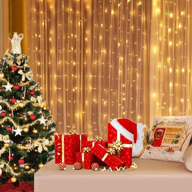 3M-6M Christmas Decoration Rem - Fairy Light Curtain reseña y precio