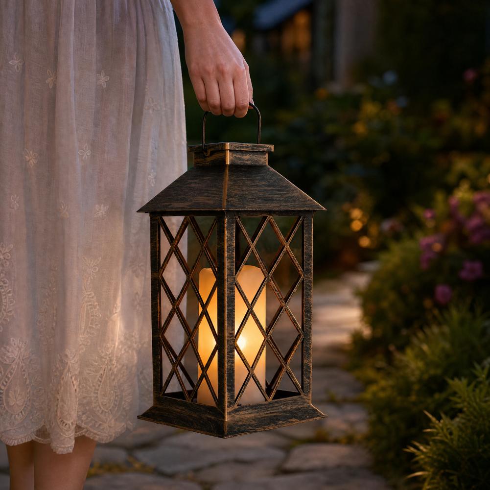 Retro Solar Lantern, Outdoor S - Lighting Decoration Outdoor reseña y precio