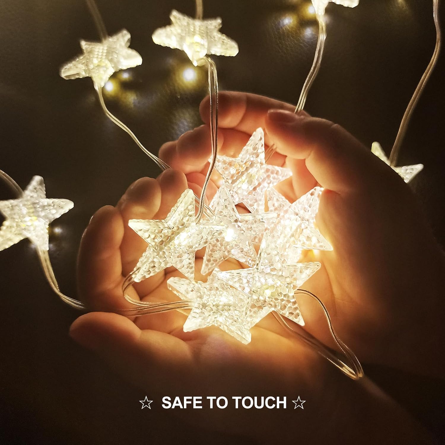 1pc 120 LED Star Curtain Light - Fairy Light Curtain reseña y precio