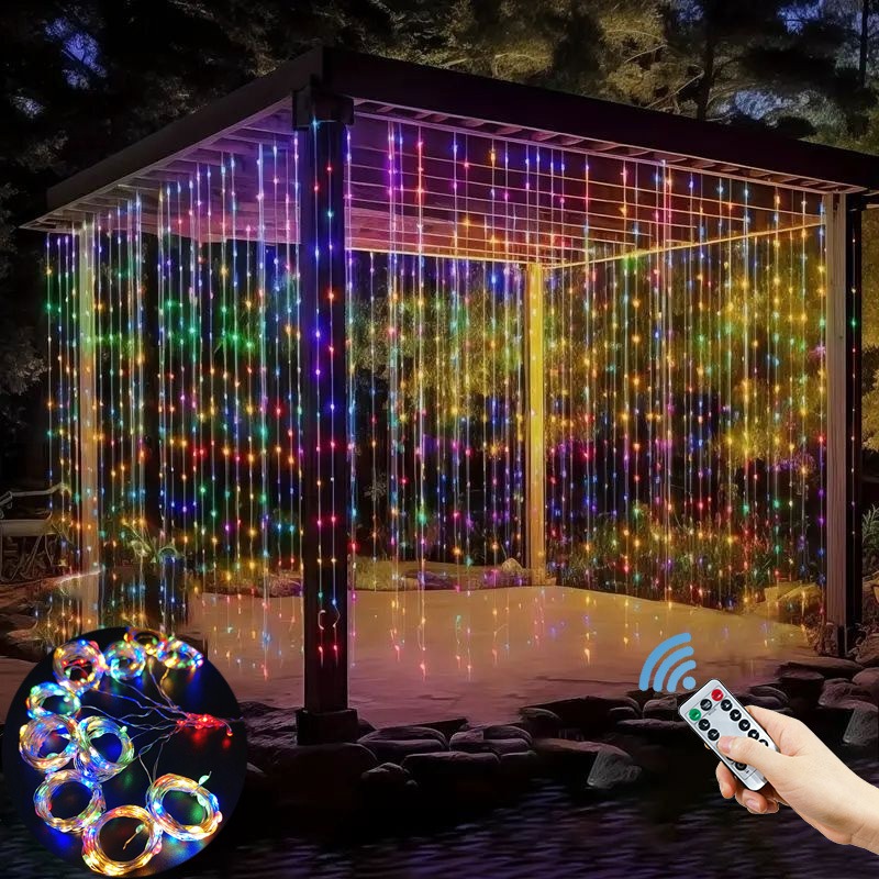 3/4/6m LED Curtain String Ligh - Fairy Light Curtain reseña y precio