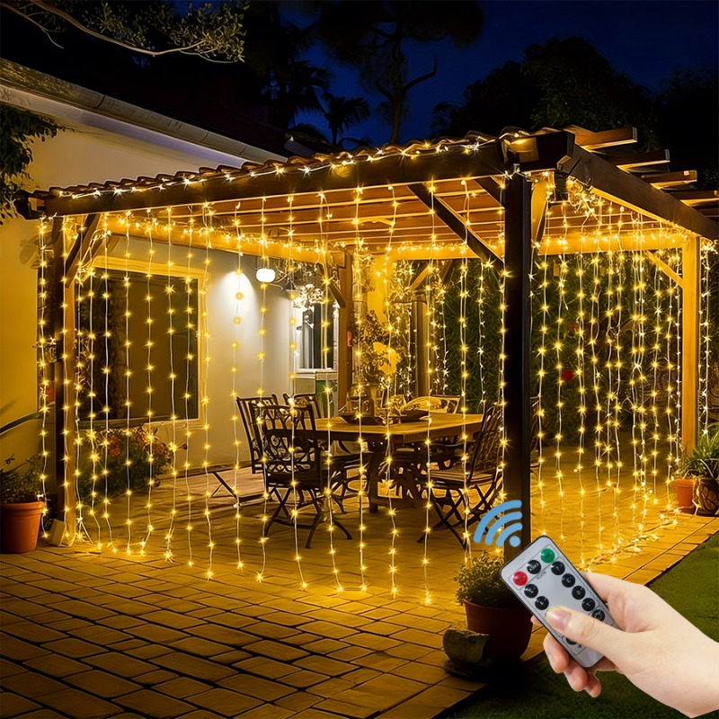 3/4/6m LED Curtain String Ligh - Fairy Light Curtain reseña y precio