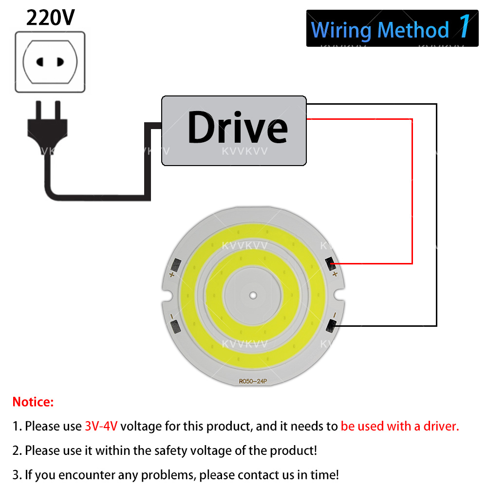 3V 4V Round COB LED Lamp Parts - Lighting Decor House reseña y precio