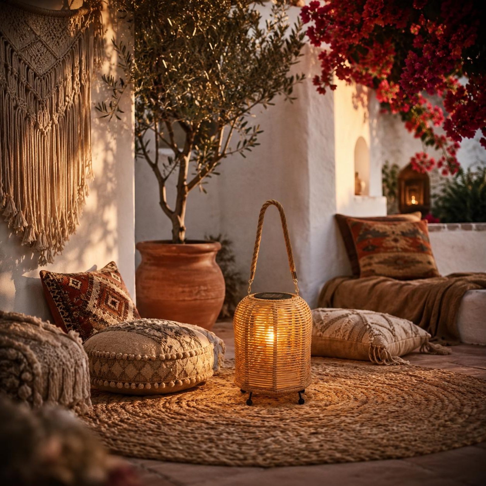 Handwoven Solar Lantern Warm L - Lighting Decoration Outdoor reseña y precio