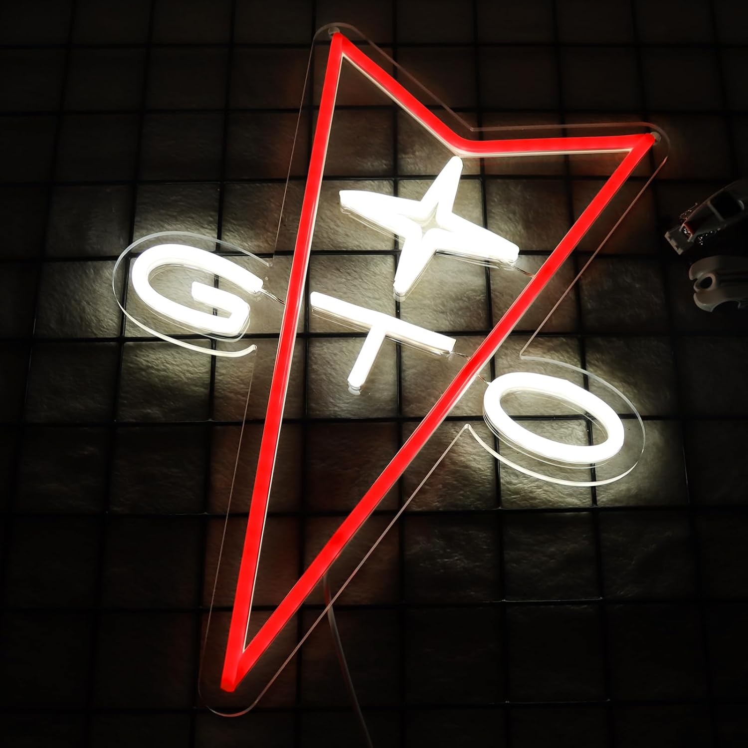 Led Neon Commercial Sign Indoo - Garage Lighting Decor reseña y precio