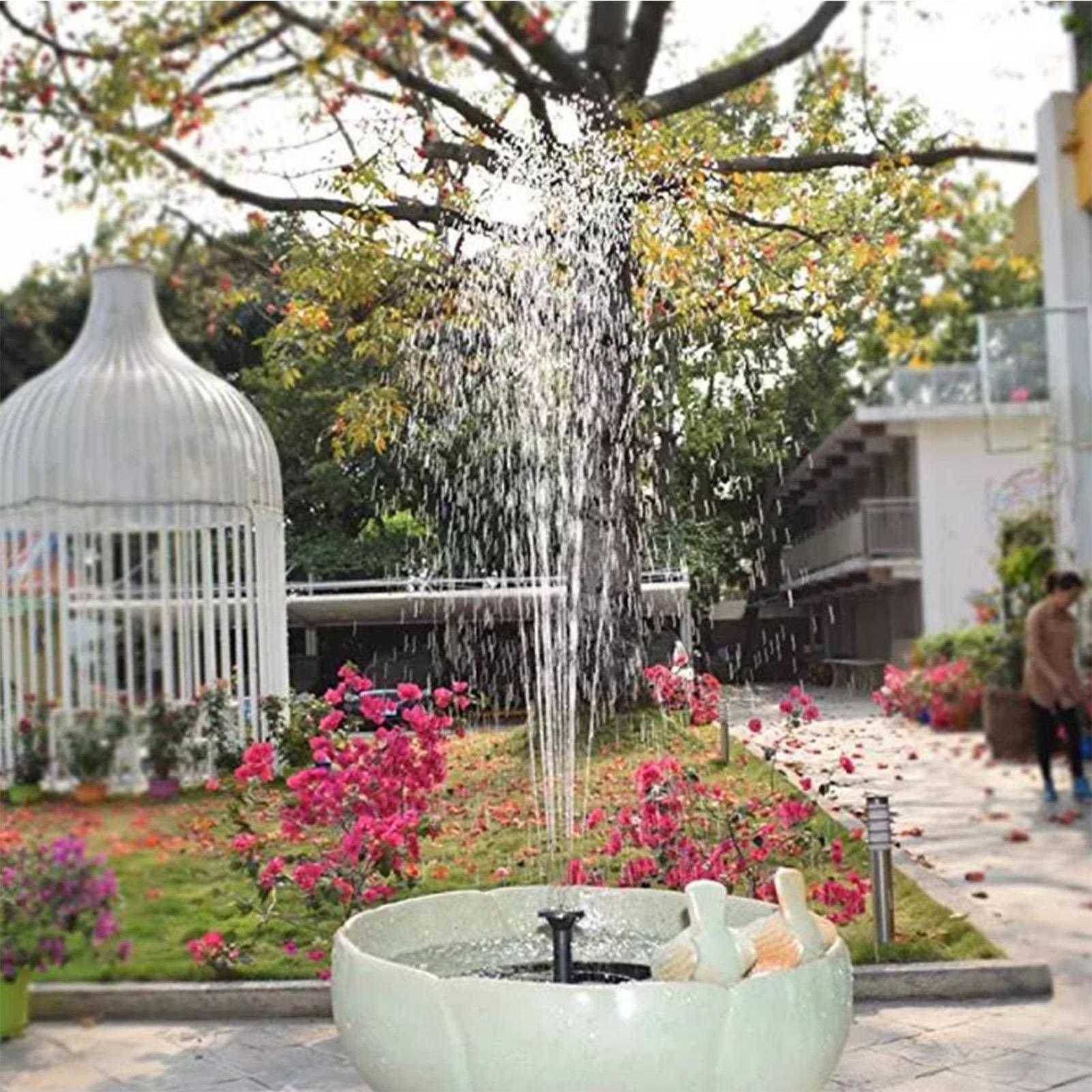 Fountain Pump Solar Adjustable - Up Lighting Decor reseña y precio