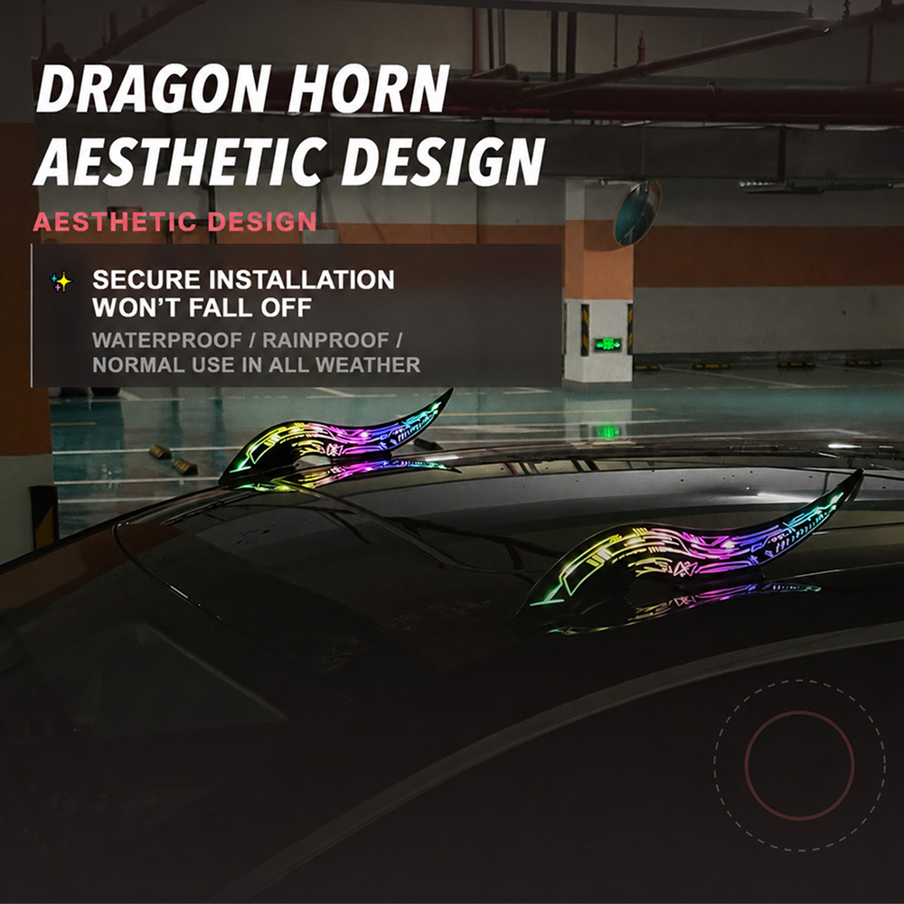 1Set Waterproof Dragon Horn Ca - Lighting Decor Inc reseña y precio