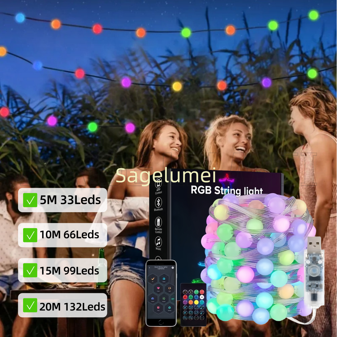 RGB Dreamcolor WS2812B Led Str - Fairy Light Curtain reseña y precio