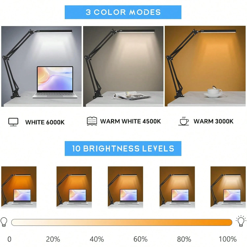 LED Desk Lamp For Home,Reading - Home Lighting & Decor St Catharines On reseña y precio