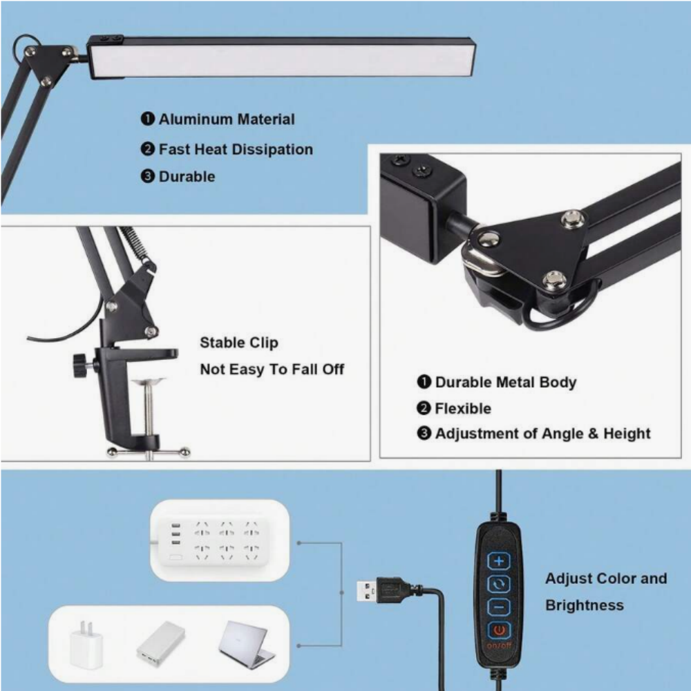 LED Desk Lamp For Home,Reading - Home Lighting & Decor St Catharines On reseña y precio