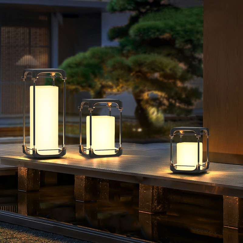 Luminous floor lamp courtyard  - Lighting Decoration Outdoor reseña y precio