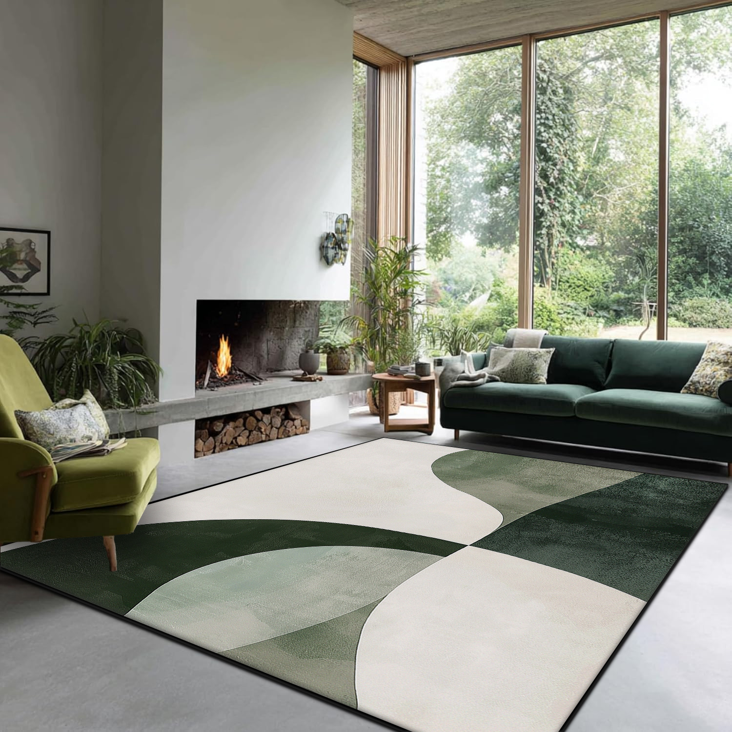Green Carpet Light Luxury Home - Garage Lighting Decor reseña y precio