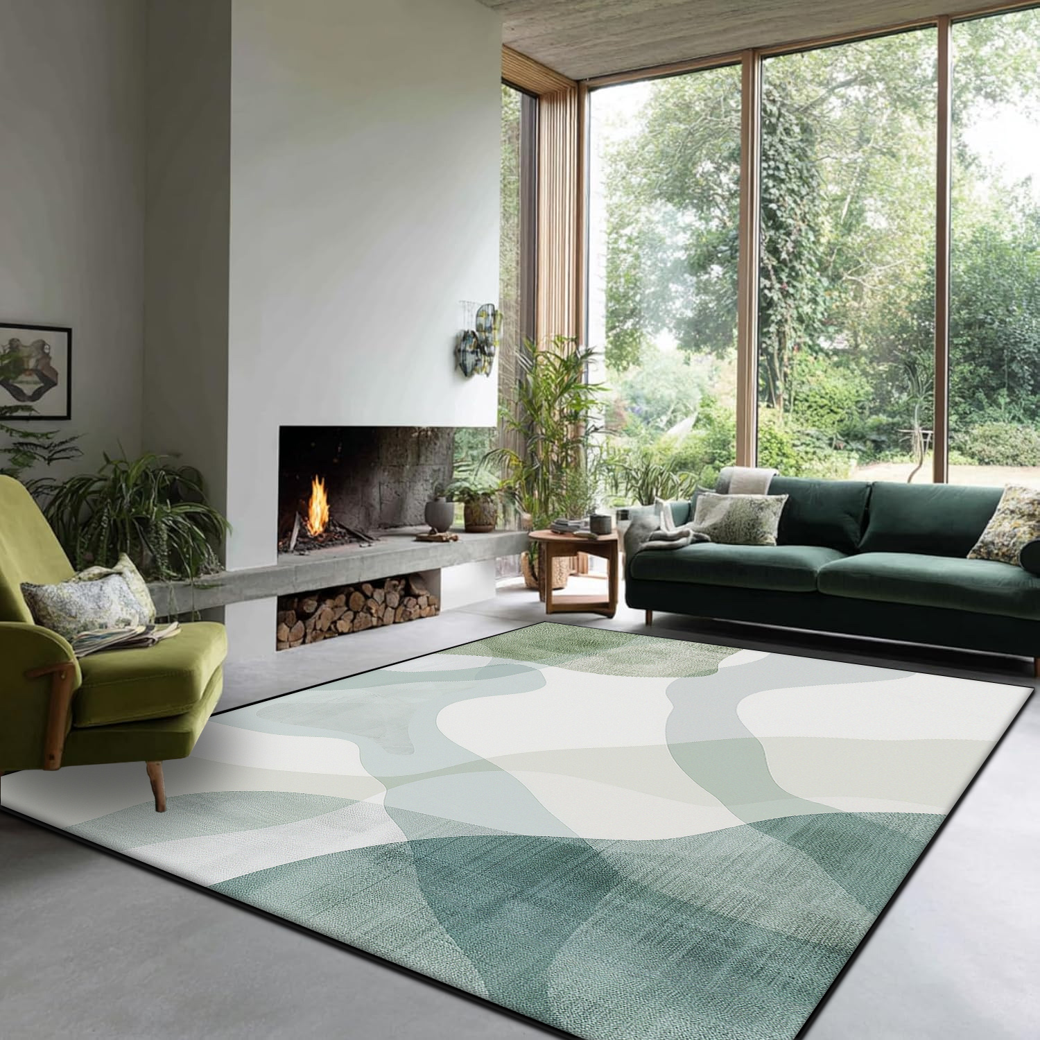 Green Carpet Light Luxury Home - Garage Lighting Decor reseña y precio