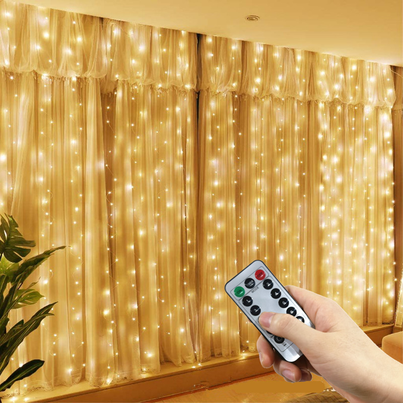 6M/3M USB LED Curtains Festoon - Fairy Light Curtain reseña y precio