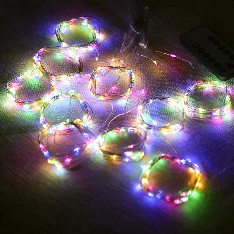 300/600 LED Battery-Operated F - Fairy Light Curtain reseña y precio