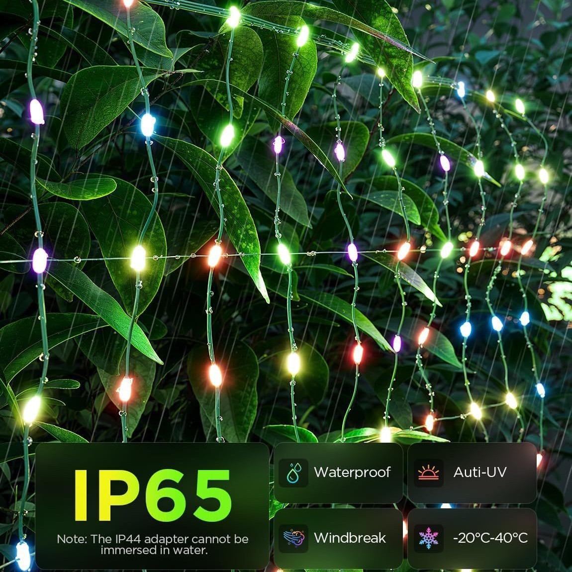 LED Net Mesh Fairy Curtain Lig - Fairy Light Curtain reseña y precio
