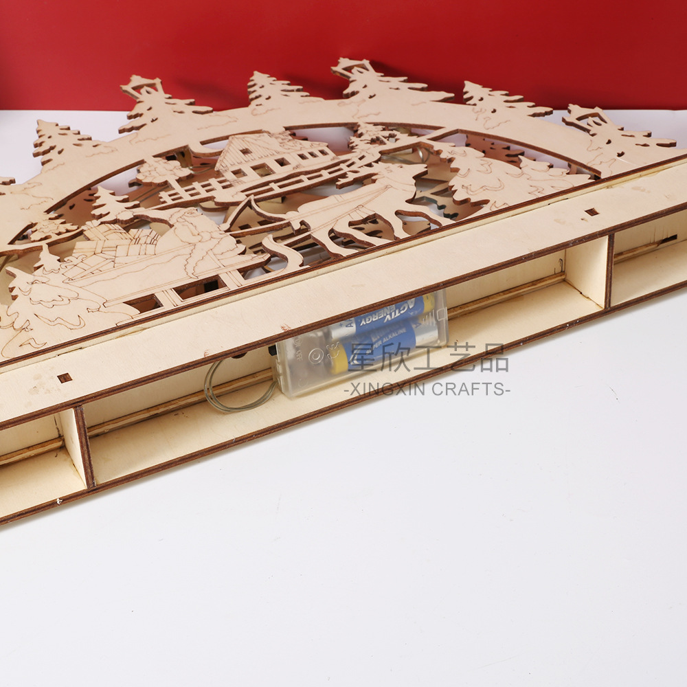 Cross-Border Wooden Crafts LED - Lighting Decor Woodbridge reseña y precio