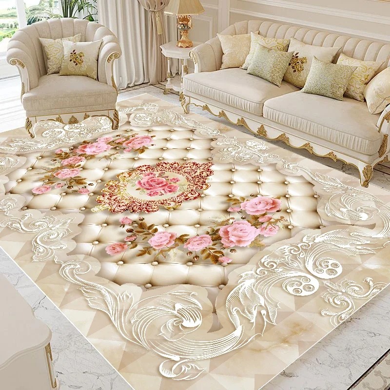 European Flower Carpet Living  - Garage Lighting Decor reseña y precio