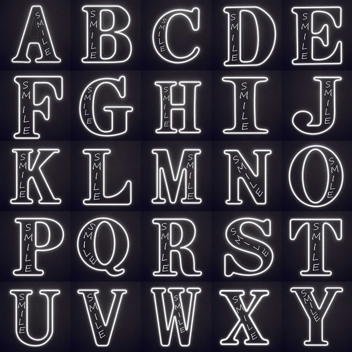 Custom 26 Letters 3D Embossed  - Lighting Decor Wedding reseña y precio