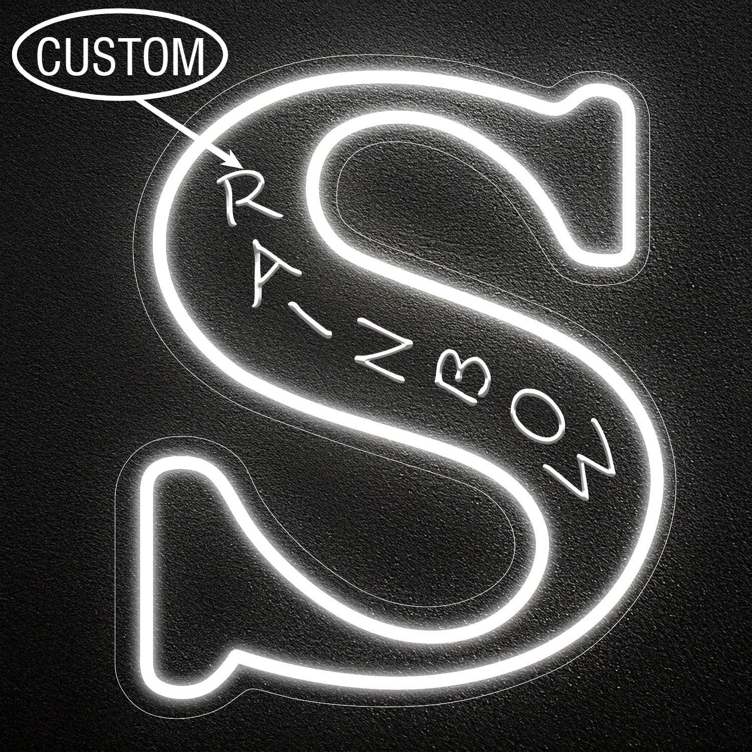 Custom 26 Letters 3D Embossed  - Lighting Decor Wedding reseña y precio