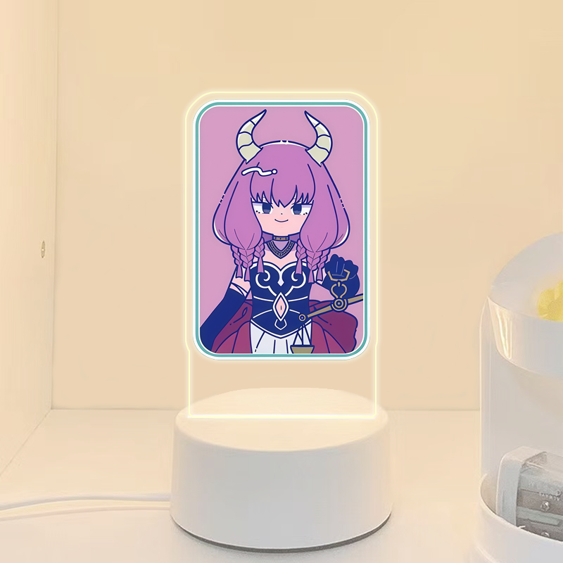 Square Portrait Acrylic Lamp f - Lighting Decor And Beyond reseña y precio