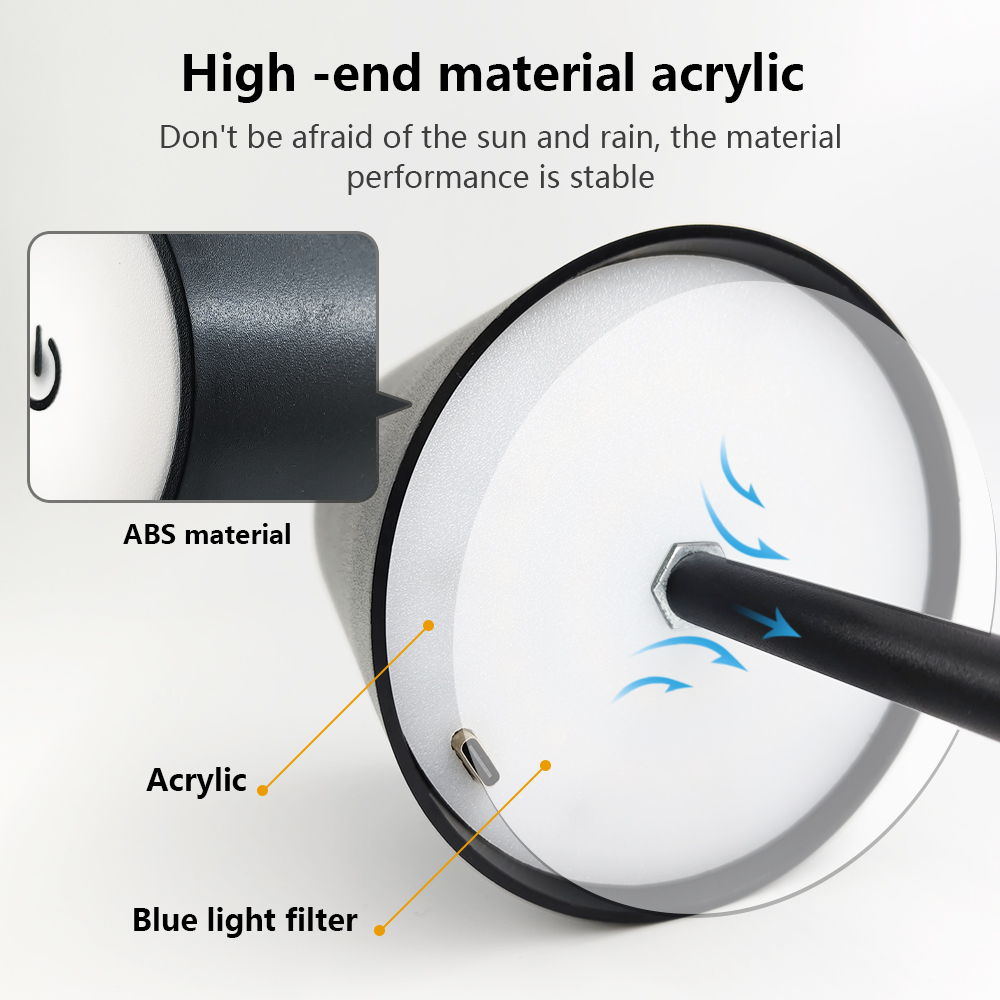 LED Rechargeable Desk Light Wi - Up Lighting Decor reseña y precio