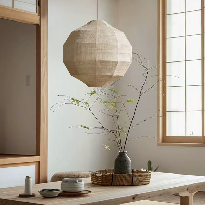 Japanese Wabi Sabi Fabric E27  - Japanese Lighting Decor reseña y precio