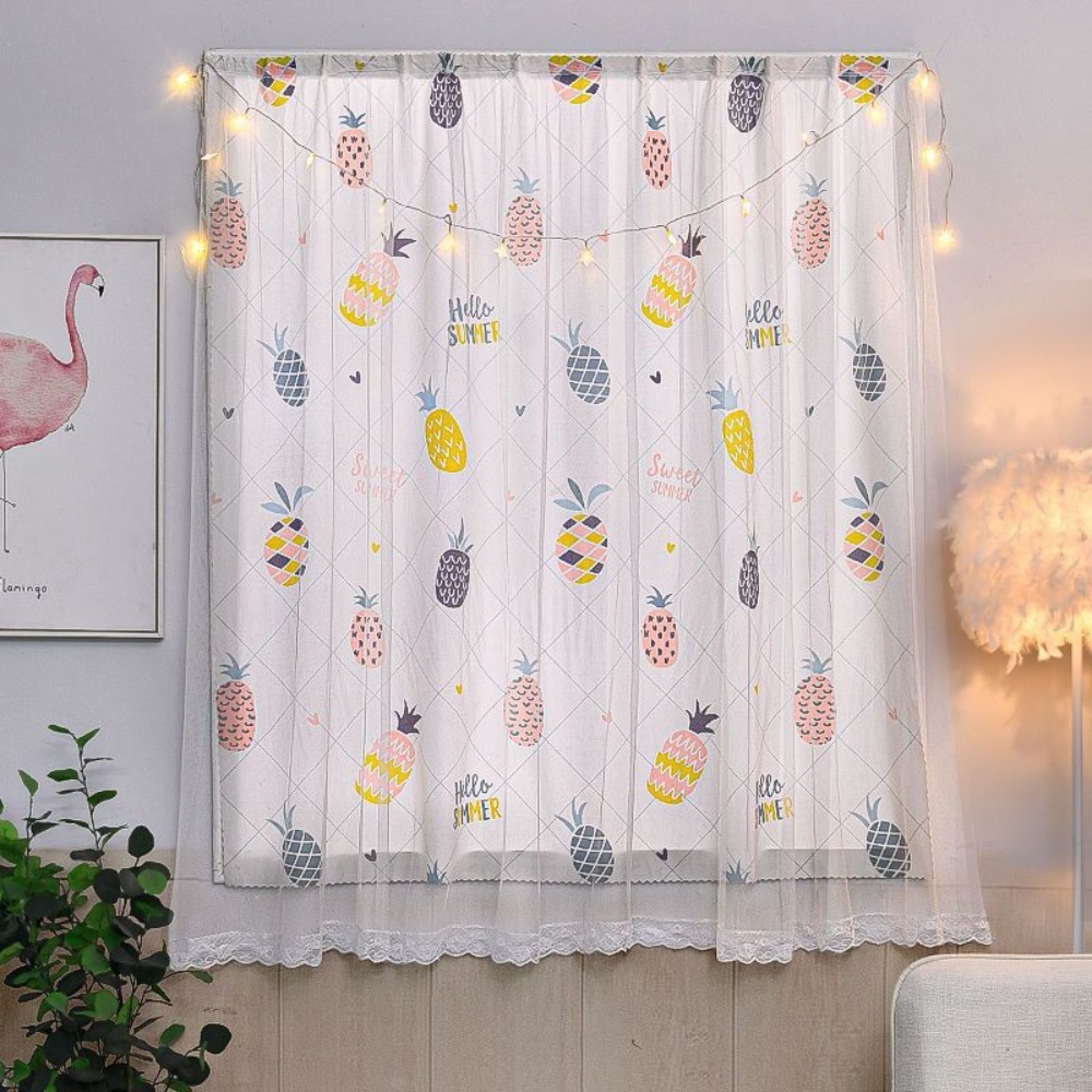 1 Pc No Drill Double Layer Cur - Lighting Decor Rentals reseña y precio