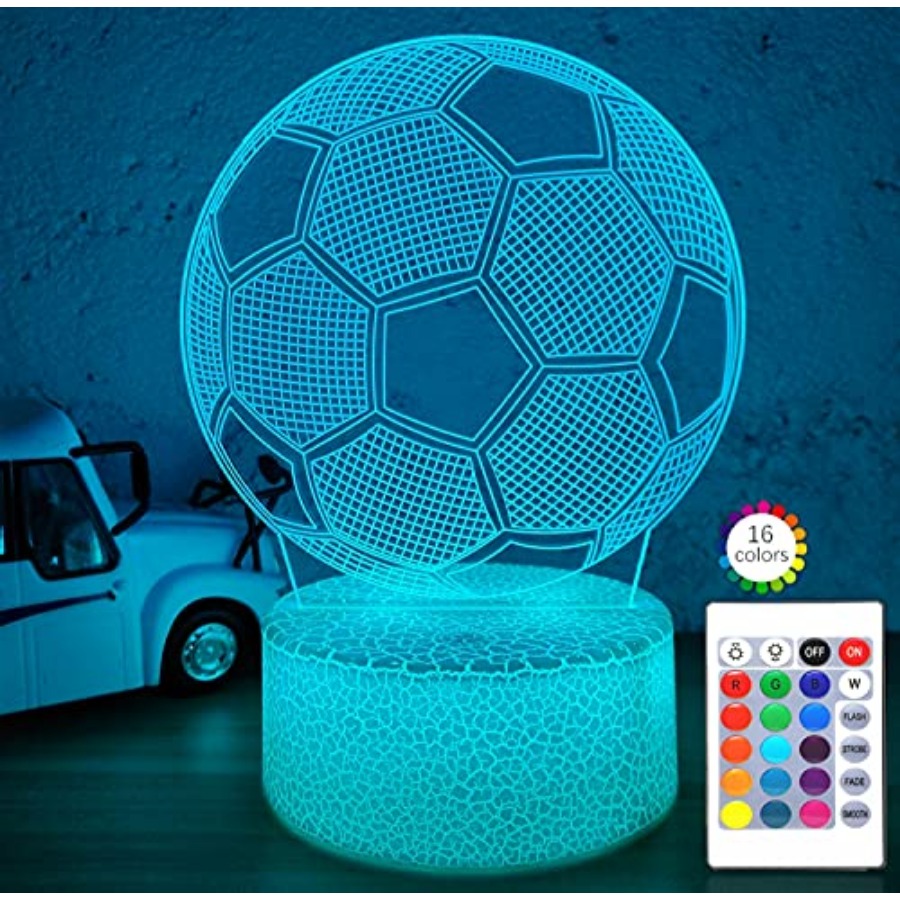 Soccer Gifts Night Light for,3 - Decor Lighting & Decor Fires reseña y precio