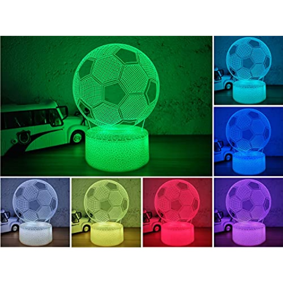 Soccer Gifts Night Light for,3 - Decor Lighting & Decor Fires reseña y precio