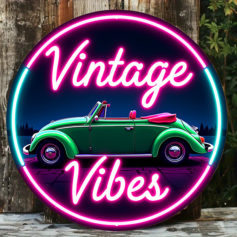 Vintage Neon Open Car Sign - R - Lighting Decor House reseña y precio