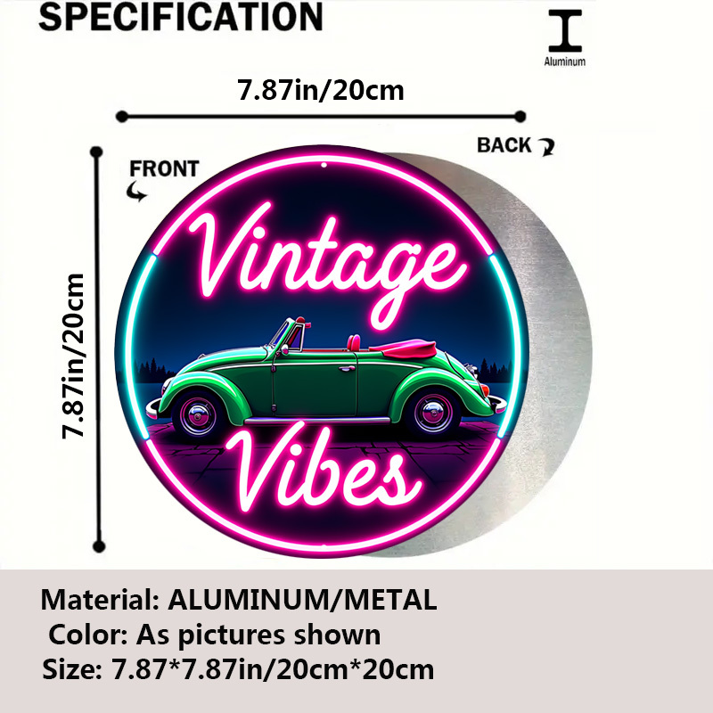 Vintage Neon Open Car Sign - R - Lighting Decor House reseña y precio